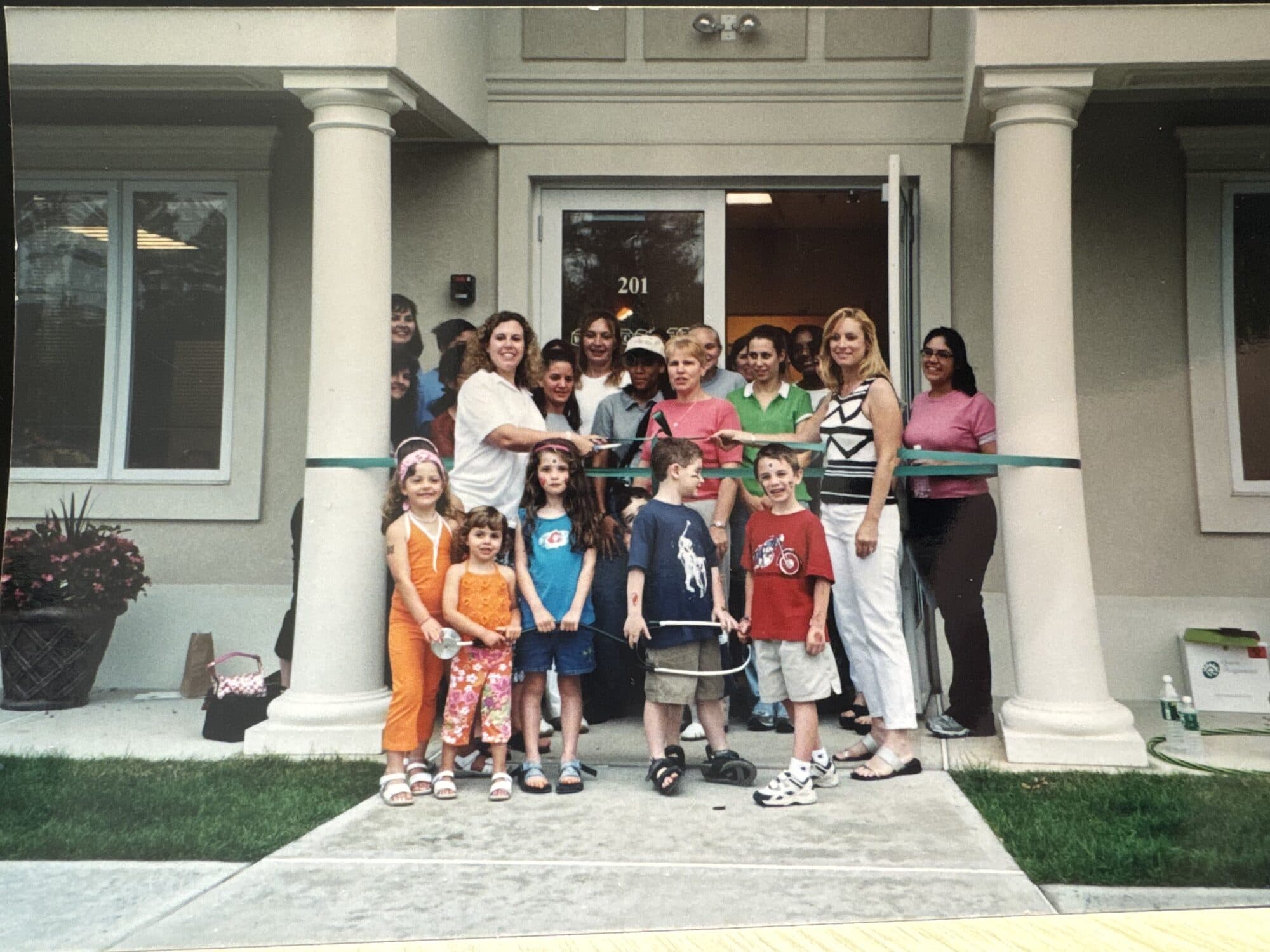 Watchung Pediatrics ribbon cutting ceremony, 2004